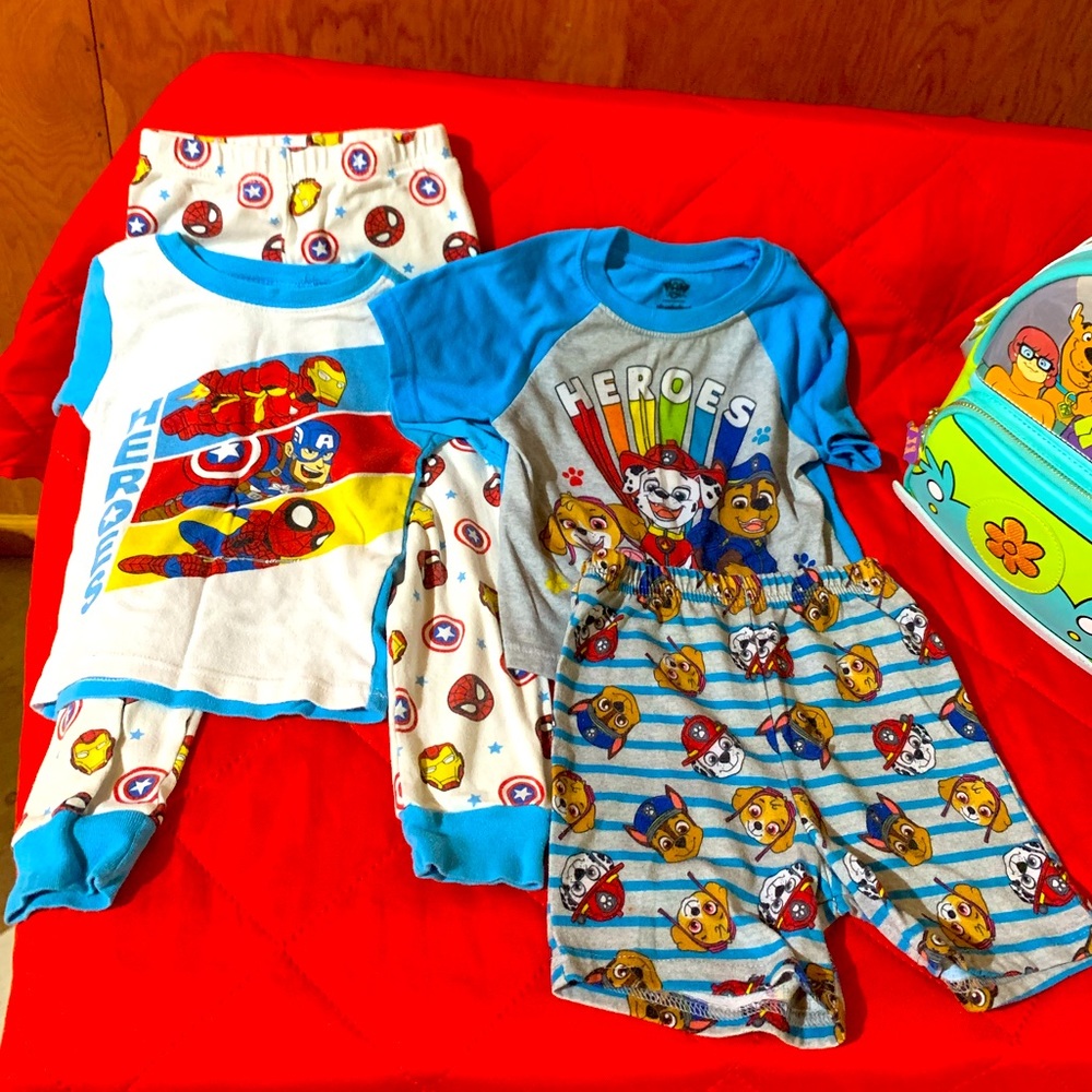 2 pairs of PJs